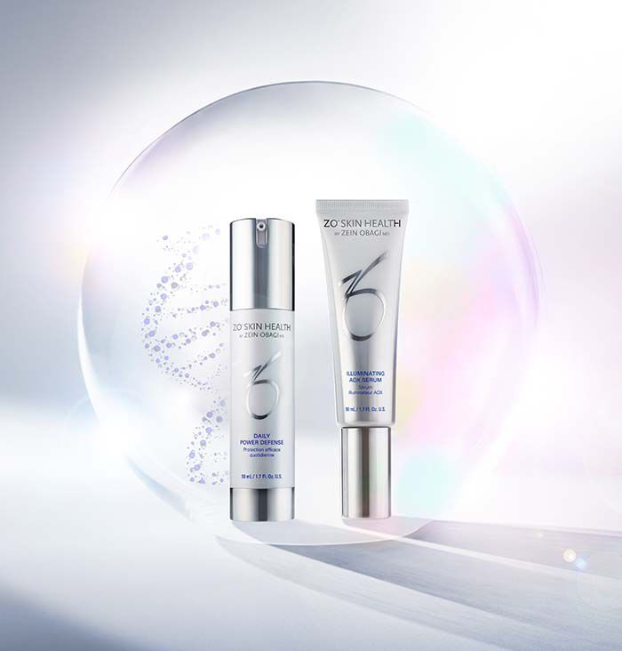 新品未使用 ZO SKIN HEALTH DAILY POWER DEFENSE Daily Power Defense + Illuminating AOX Serum | Product Innovation